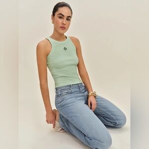 Reformation Tasha Tank Green - Size S